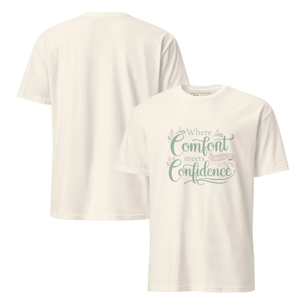 Short-Sleeve Women's T-Shirt | Where Comfort Meets Confidence T-Shirt AwRans Clothing unisex-basic-softstyle-t-shirt-natural-front-and-back-67b05d560a08c