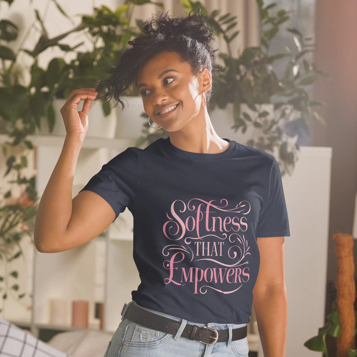 Short-Sleeve Women's T-Shirt | Softness That Empowers - AwRans Clothing