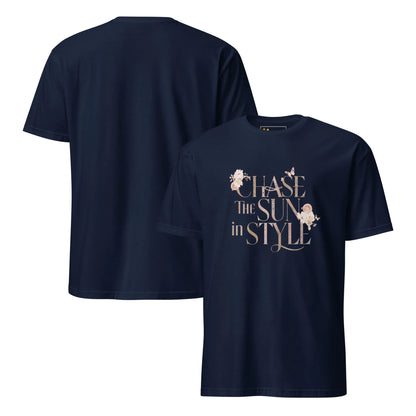 Short-Sleeve Women's T-Shirt | Chase The Sun In Style - AwRans Clothing