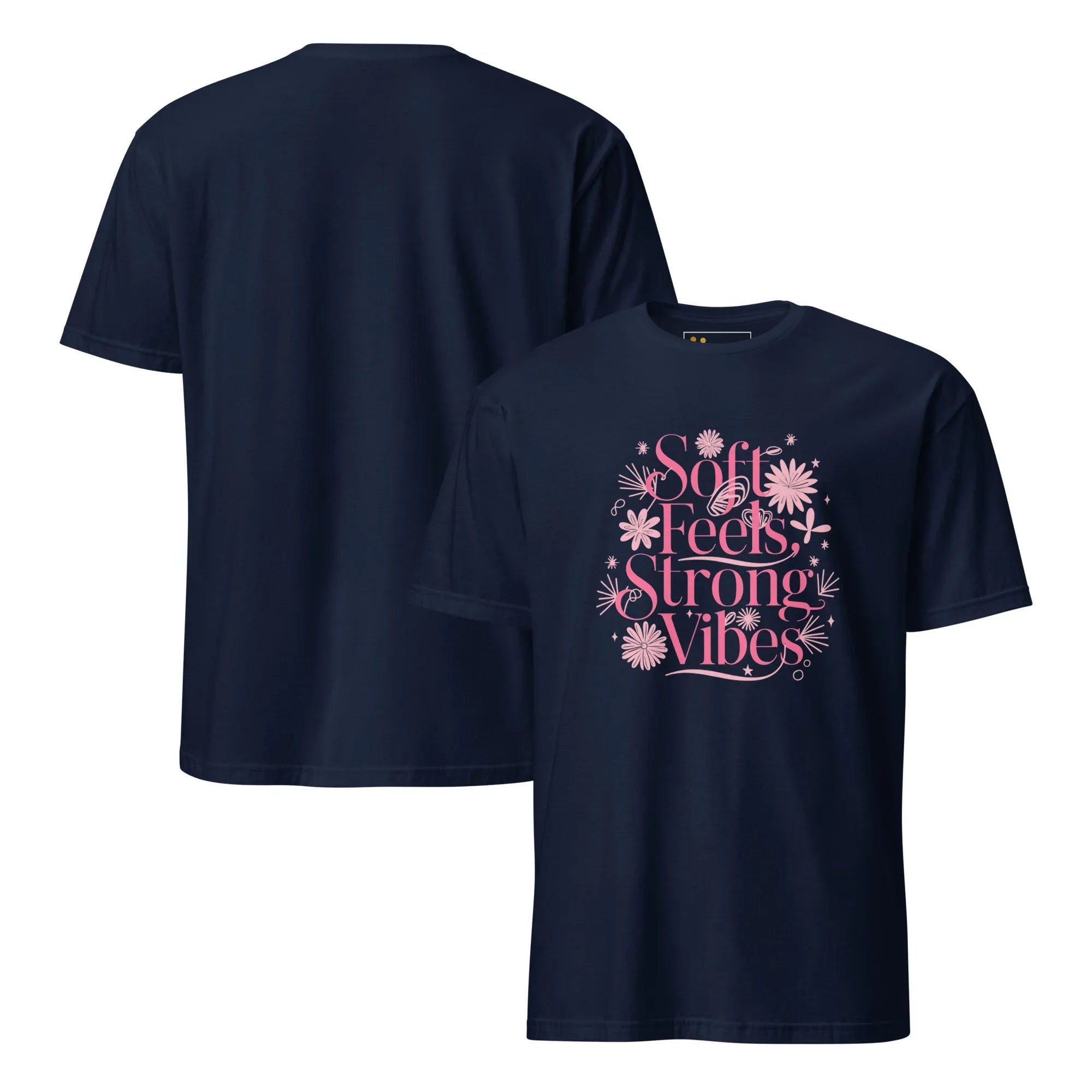 Short-Sleeve Women's T-Shirt | Soft Feels,Strong Vibes - AwRans Clothing