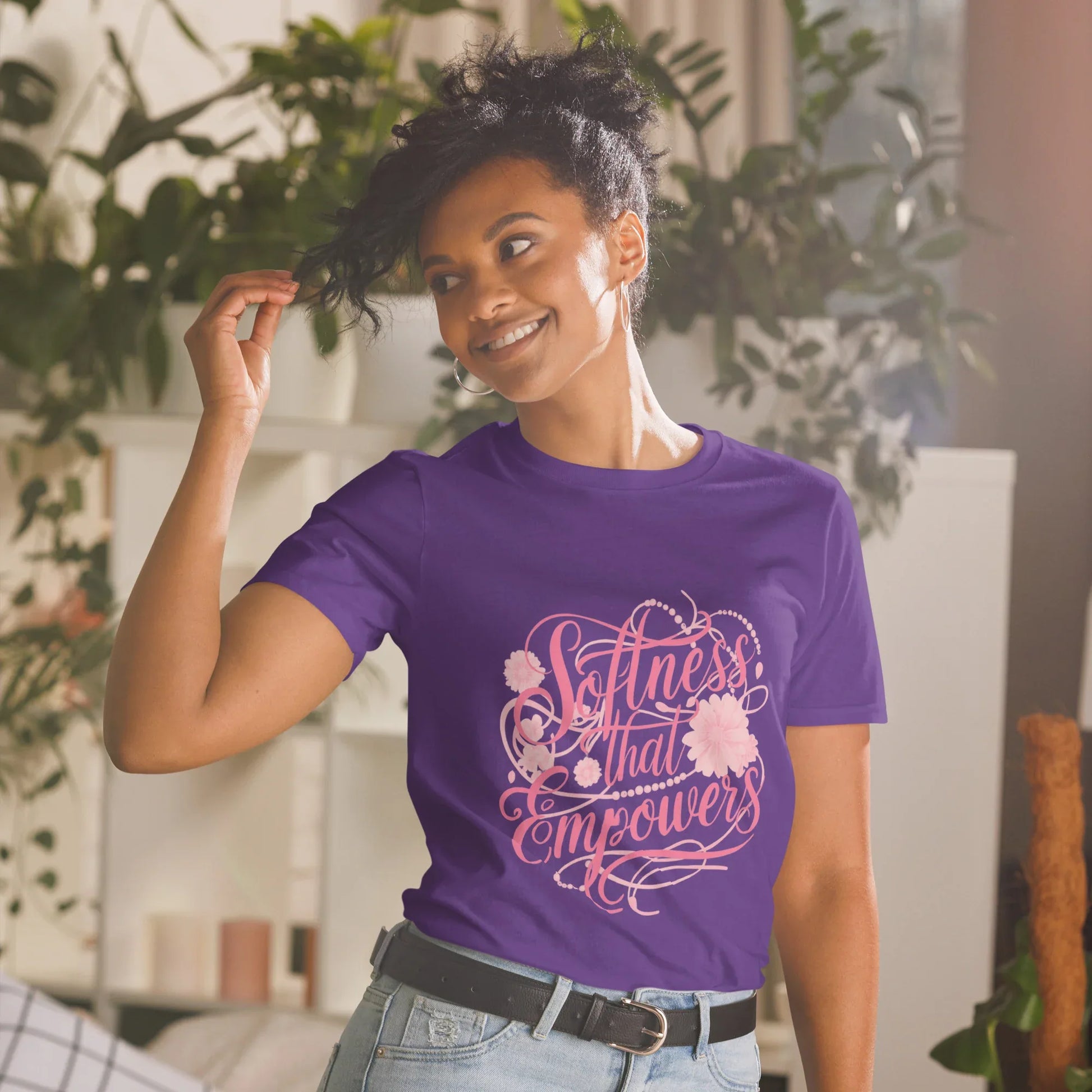Short-Sleeve Women's T-Shirt | Softness That Empowers - AwRans Clothing