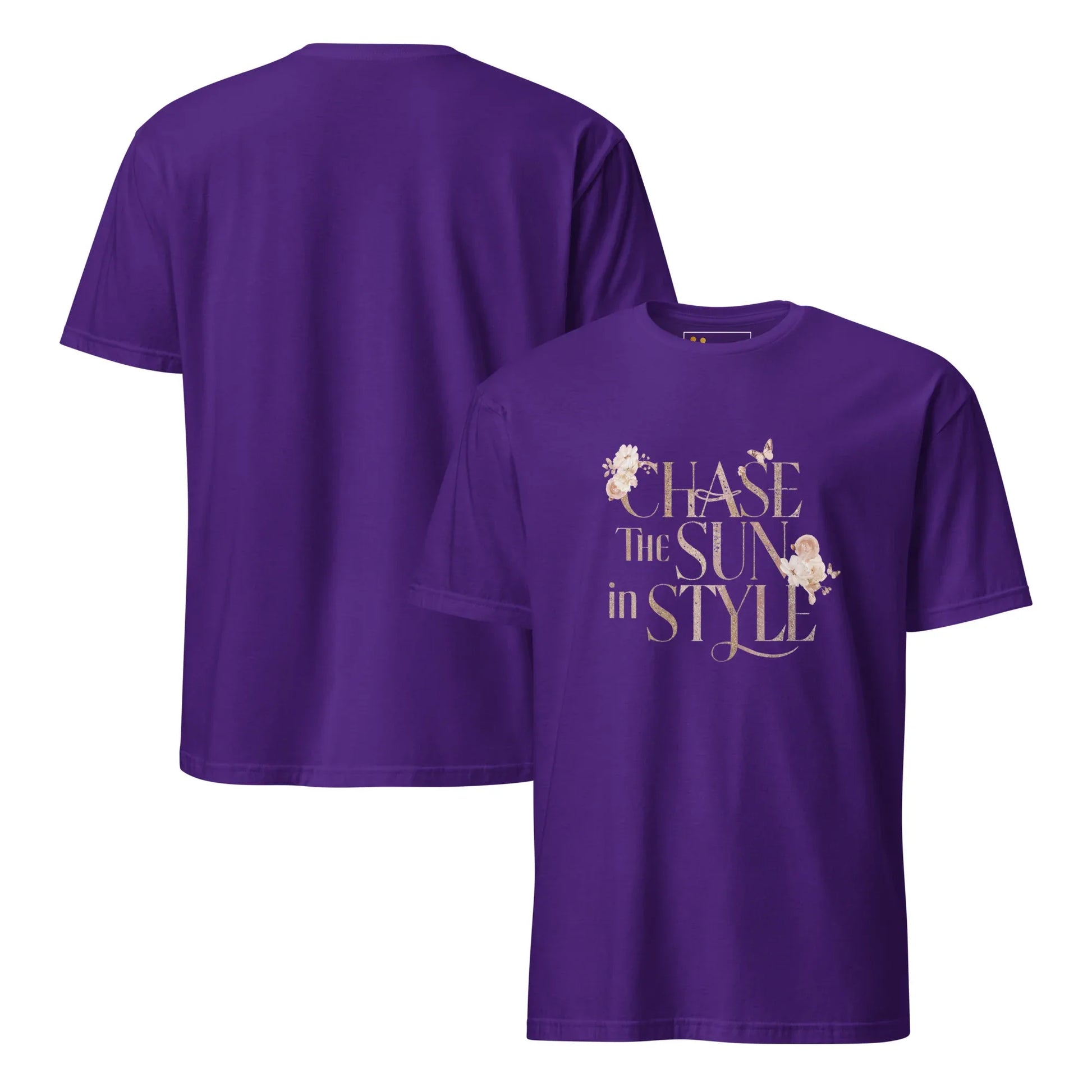 Short-Sleeve Women's T-Shirt | Chase The Sun In Style - AwRans Clothing