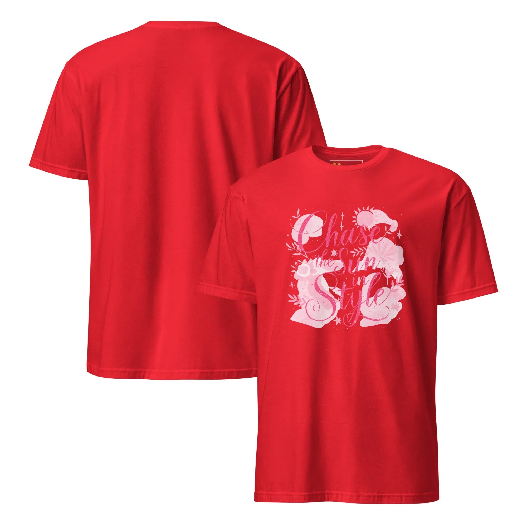 Short-Sleeve Women's T-Shirt | Chase The Sun In Style - AwRans Clothing