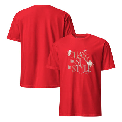 Short-Sleeve Women's T-Shirt | Chase The Sun In Style - AwRans Clothing