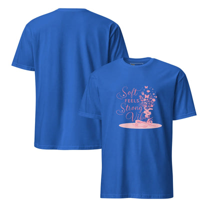 Short-Sleeve Women's T-Shirt | Soft Feels Strong Vibes - AwRans Clothing