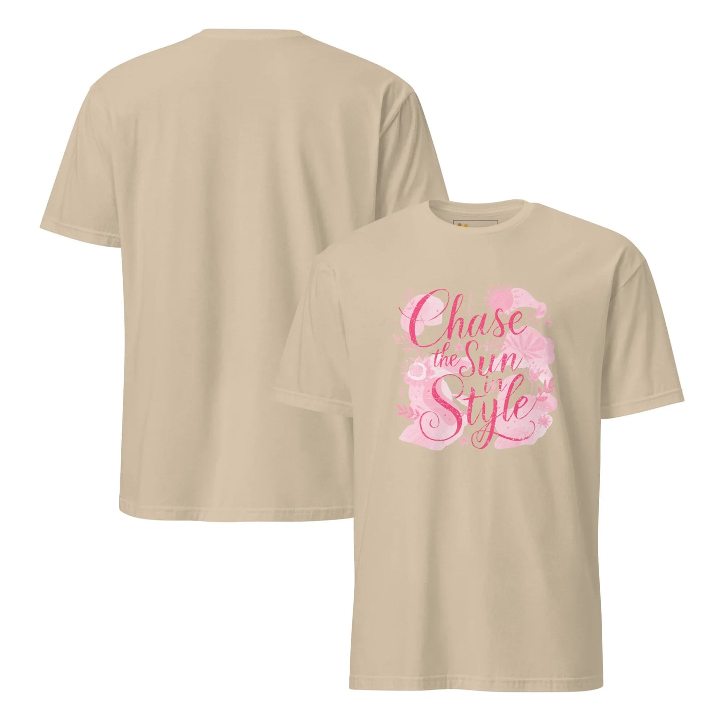 Short-Sleeve Women's T-Shirt | Chase The Sun In Style - AwRans Clothing