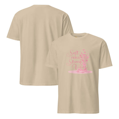Short-Sleeve Women's T-Shirt | Soft Feels Strong Vibes - AwRans Clothing