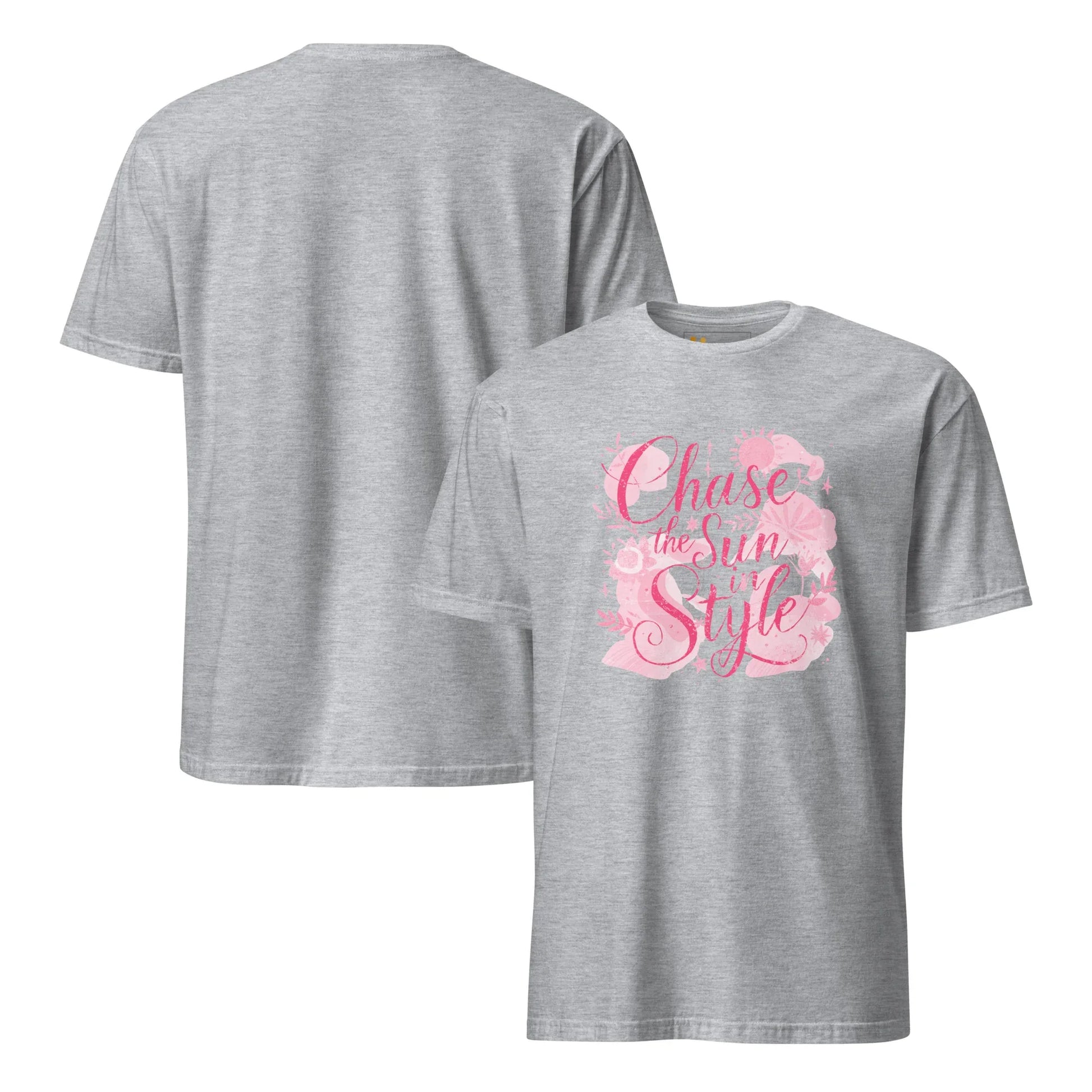 Short-Sleeve Women's T-Shirt | Chase The Sun In Style - AwRans Clothing