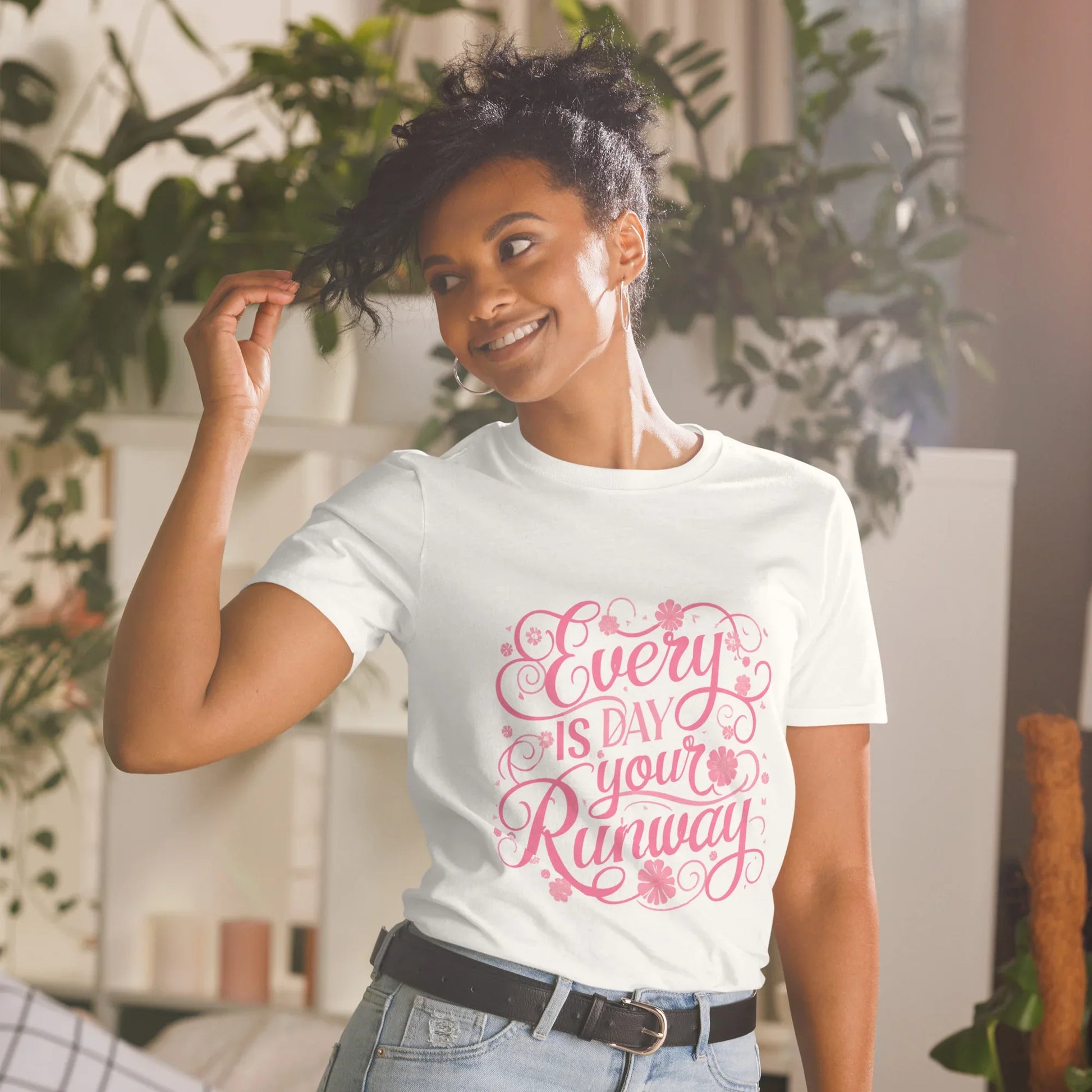 Short-Sleeve Women's T-Shirt | Every Day Is Your Runway - AwRans Clothing