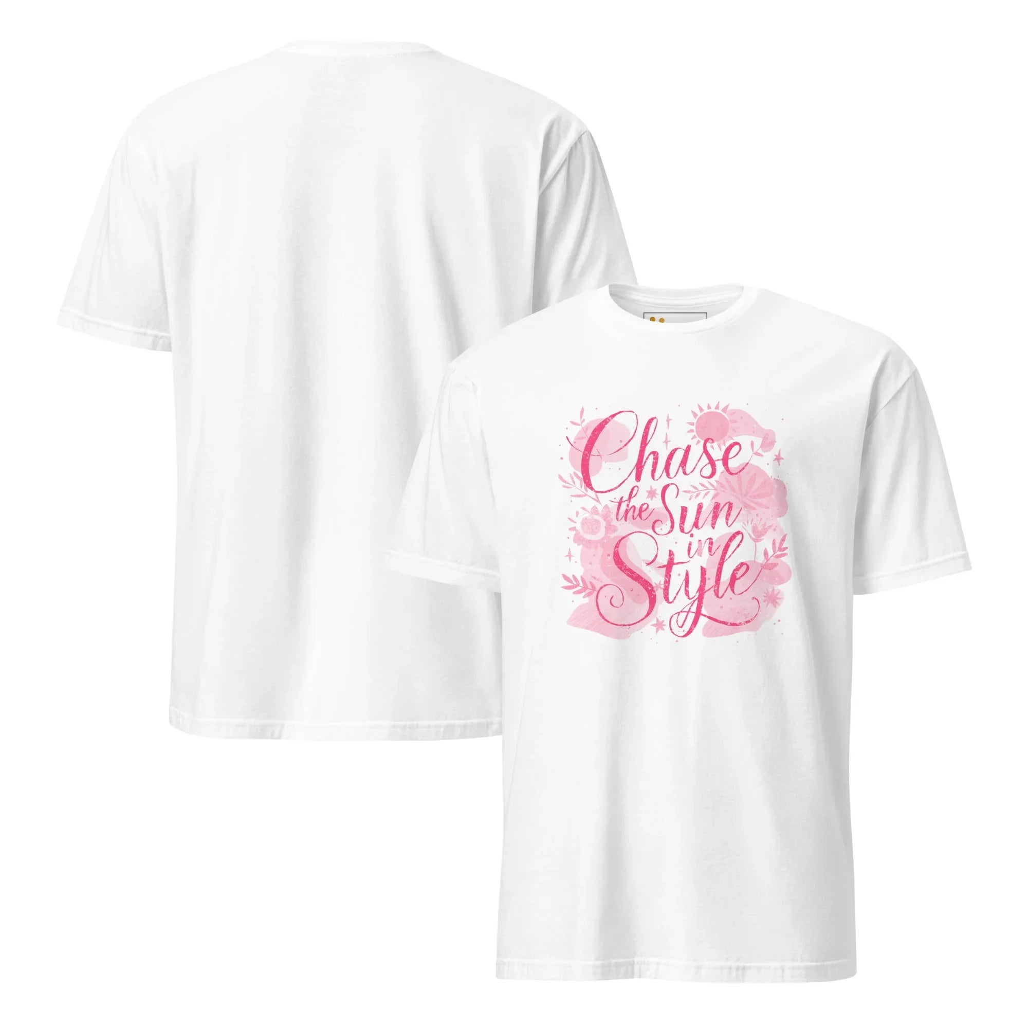 Short-Sleeve Women's T-Shirt | Chase The Sun In Style - AwRans Clothing