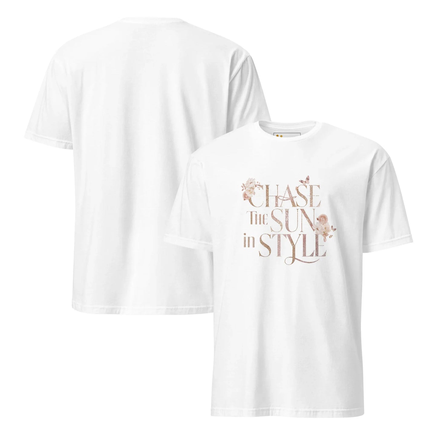 Short-Sleeve Women's T-Shirt | Chase The Sun In Style - AwRans Clothing