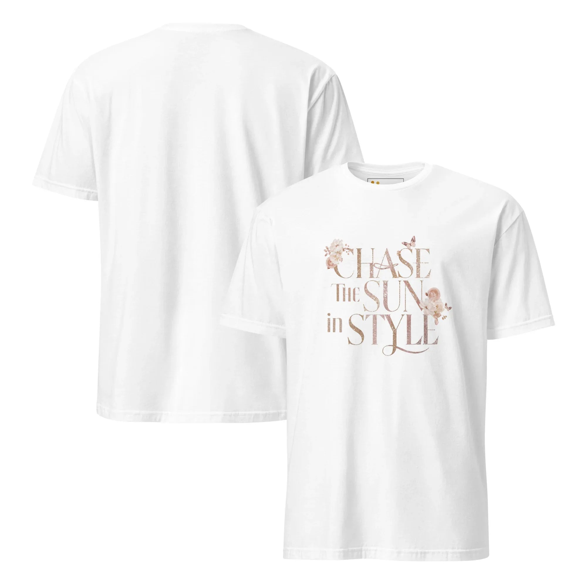 Short-Sleeve Women's T-Shirt | Chase The Sun In Style - AwRans Clothing