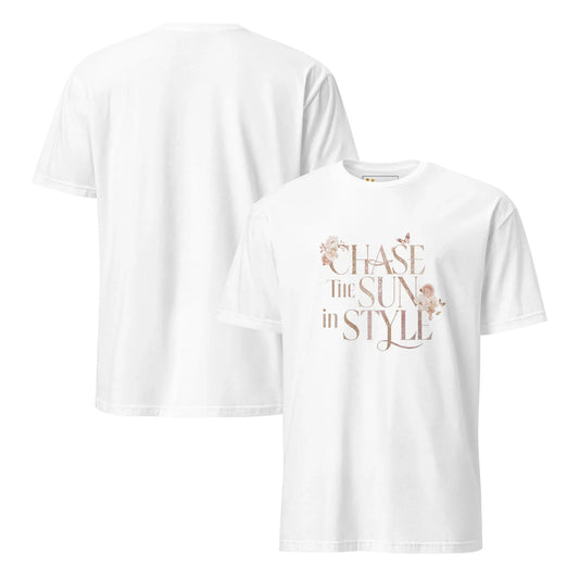 Short-Sleeve Women's T-Shirt | Chase The Sun In Style - AwRans Clothing