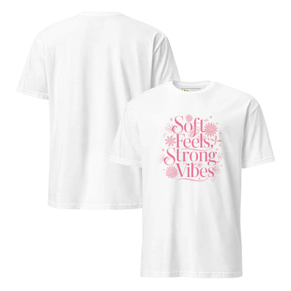 Short-Sleeve Women's T-Shirt | Soft Feels,Strong Vibes - AwRans Clothing