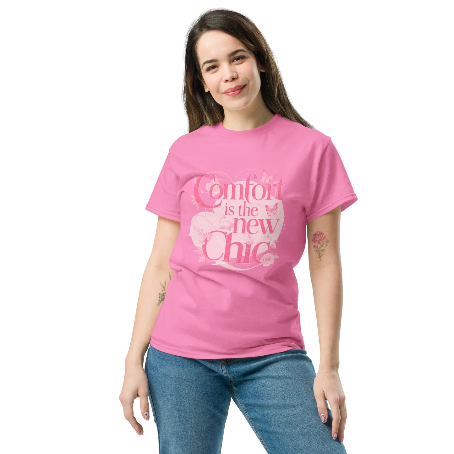 Women's Classic Tee | Comfoert Is The New Chic - AwRans Clothing