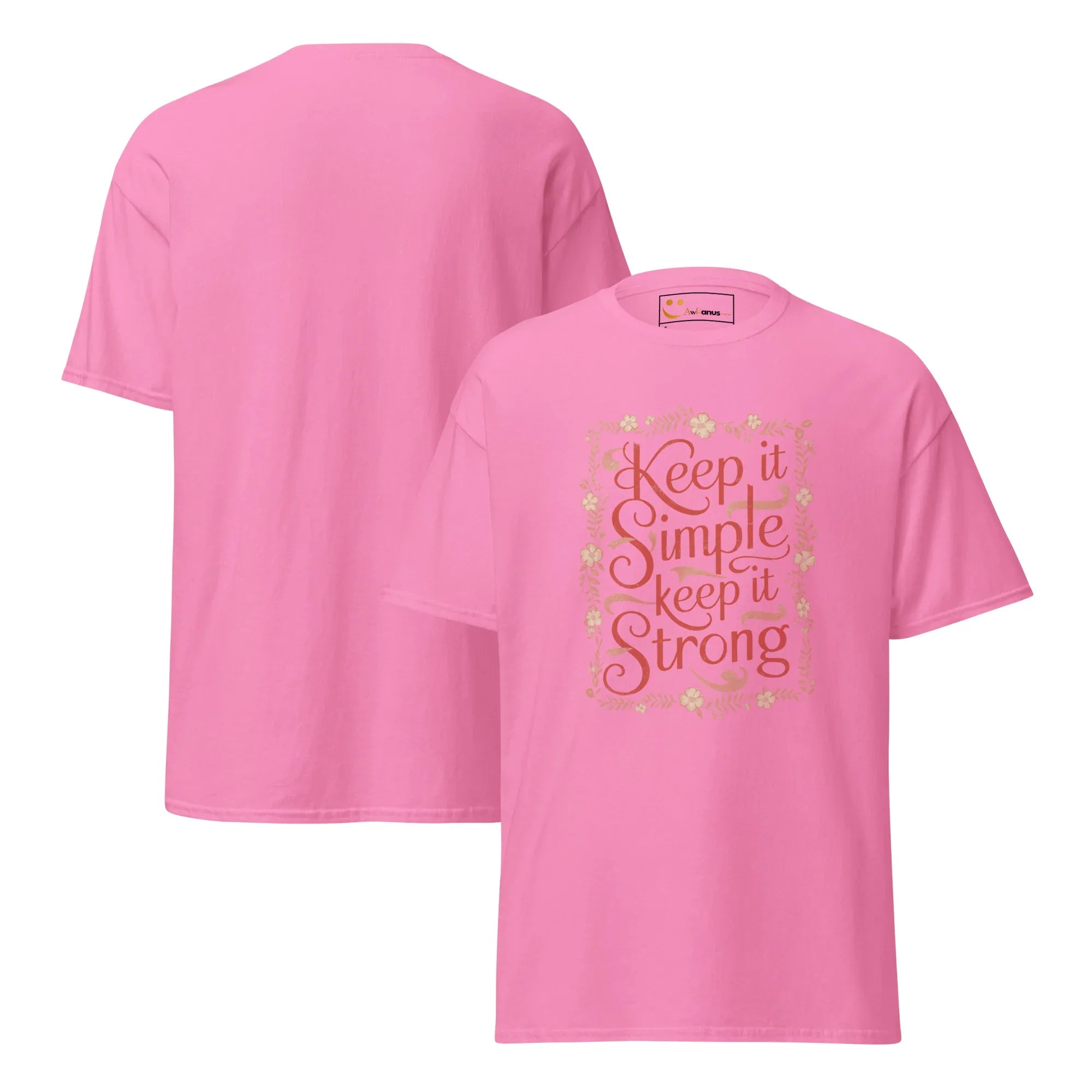 Women's Classic Tee | Keep It Simple Keep It Strong - AwRans Clothing