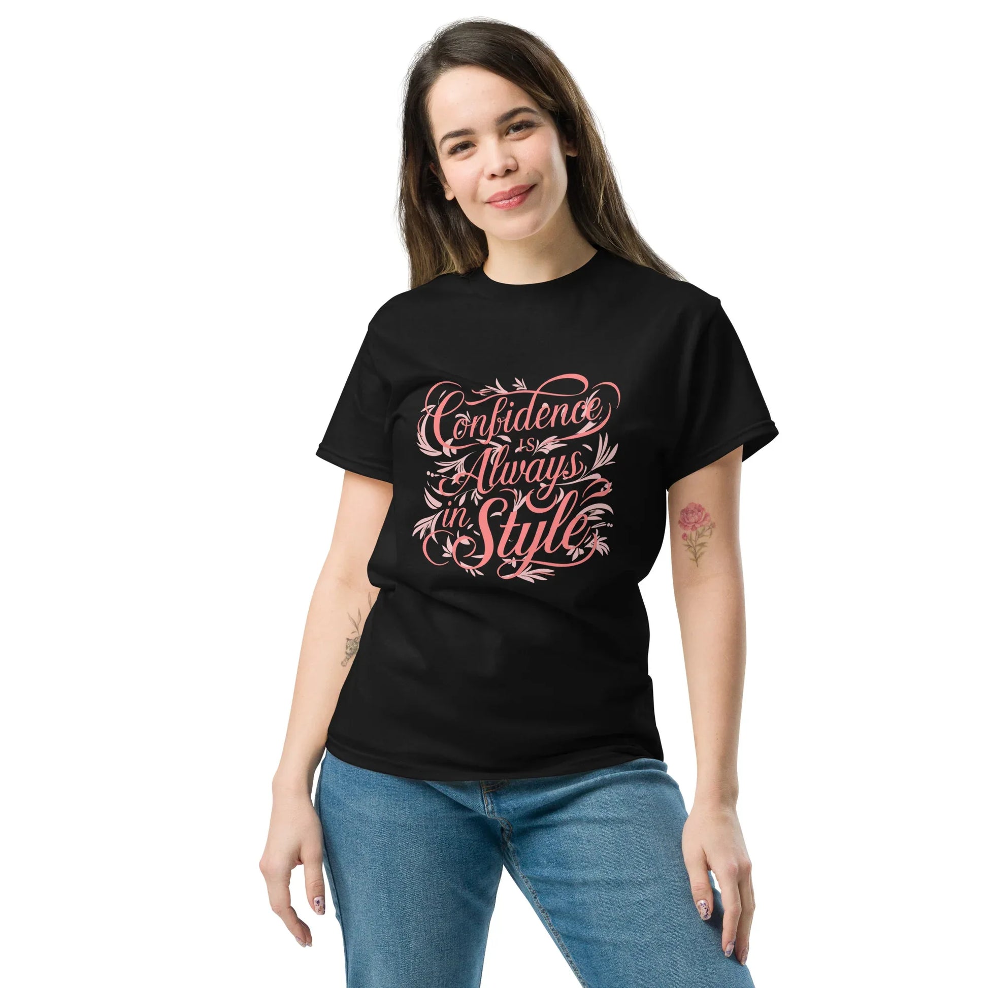 Women's Classic Tee | Confidence Is Always In Style - AwRans Clothing