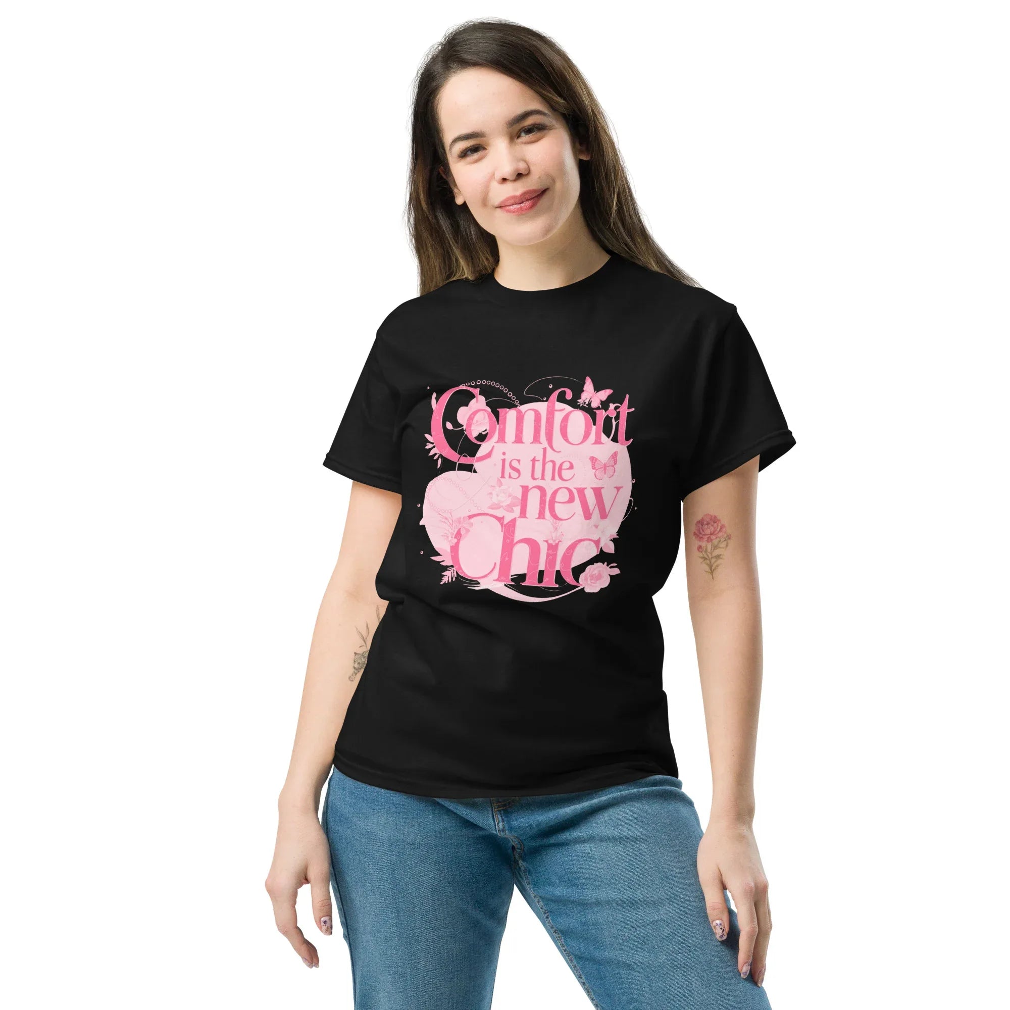 Women's Classic Tee | Comfoert Is The New Chic - AwRans Clothing