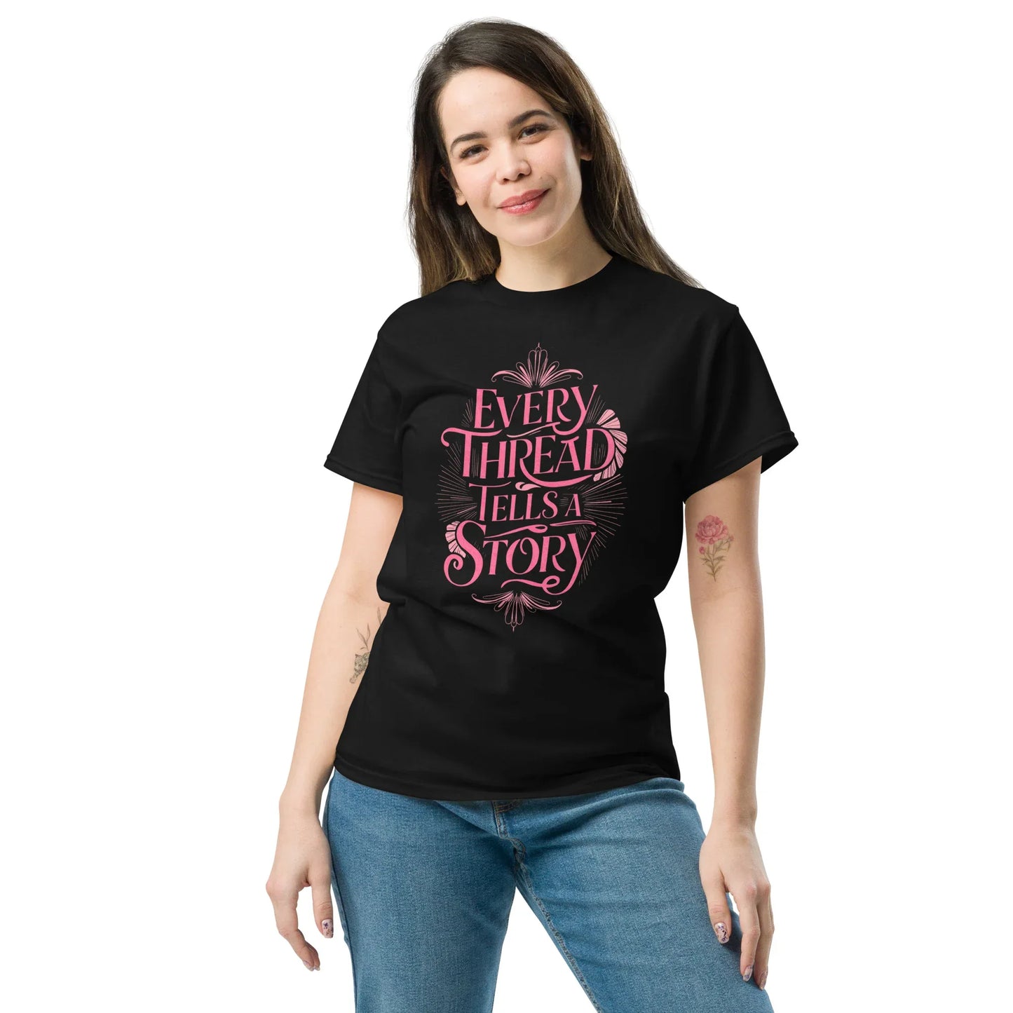 Women's Classic Tee | Every Threads Tells A Story - AwRans Clothing