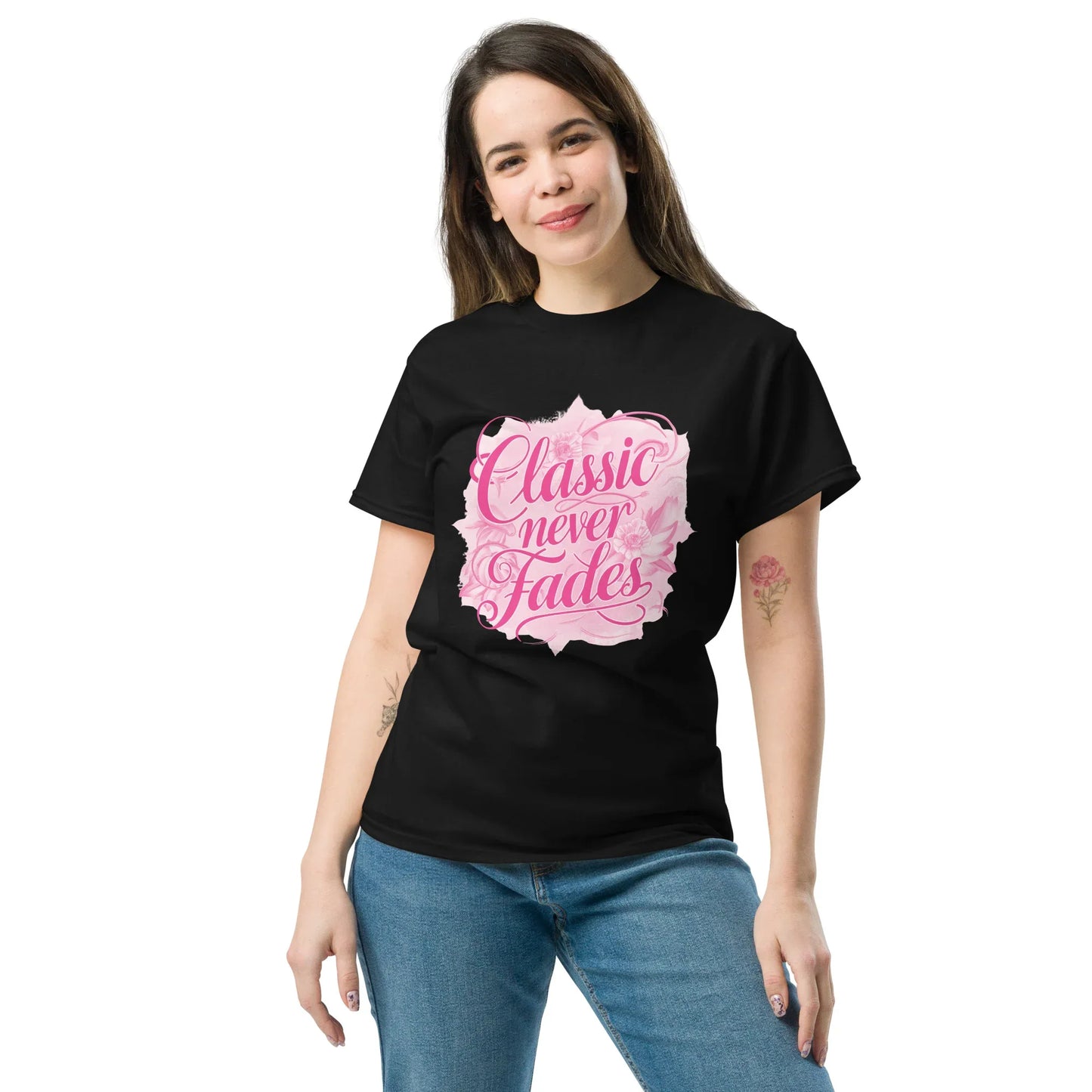 Women's Classic Tee | Classic Never Fades - AwRans Clothing