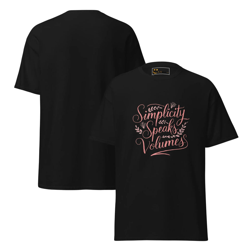 Women's Classic Tee | Simplicity Speaks Valumes - AwRans Clothing
