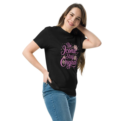Women's Classic Tee | Be Iconic,Stay Original - AwRans Clothing