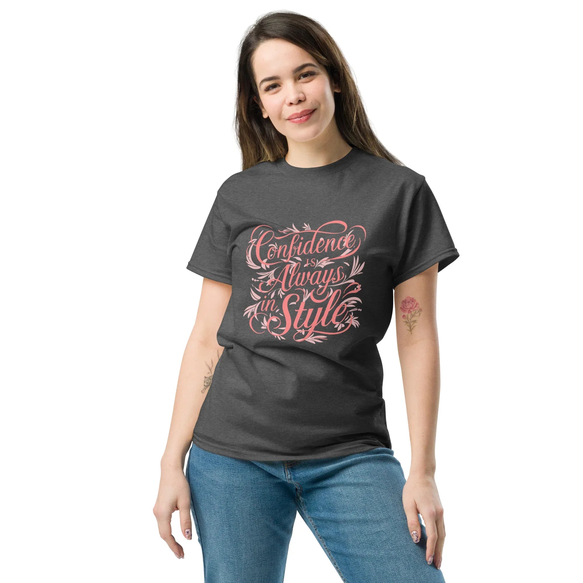 Women's Classic Tee | Confidence Is Always In Style - AwRans Clothing