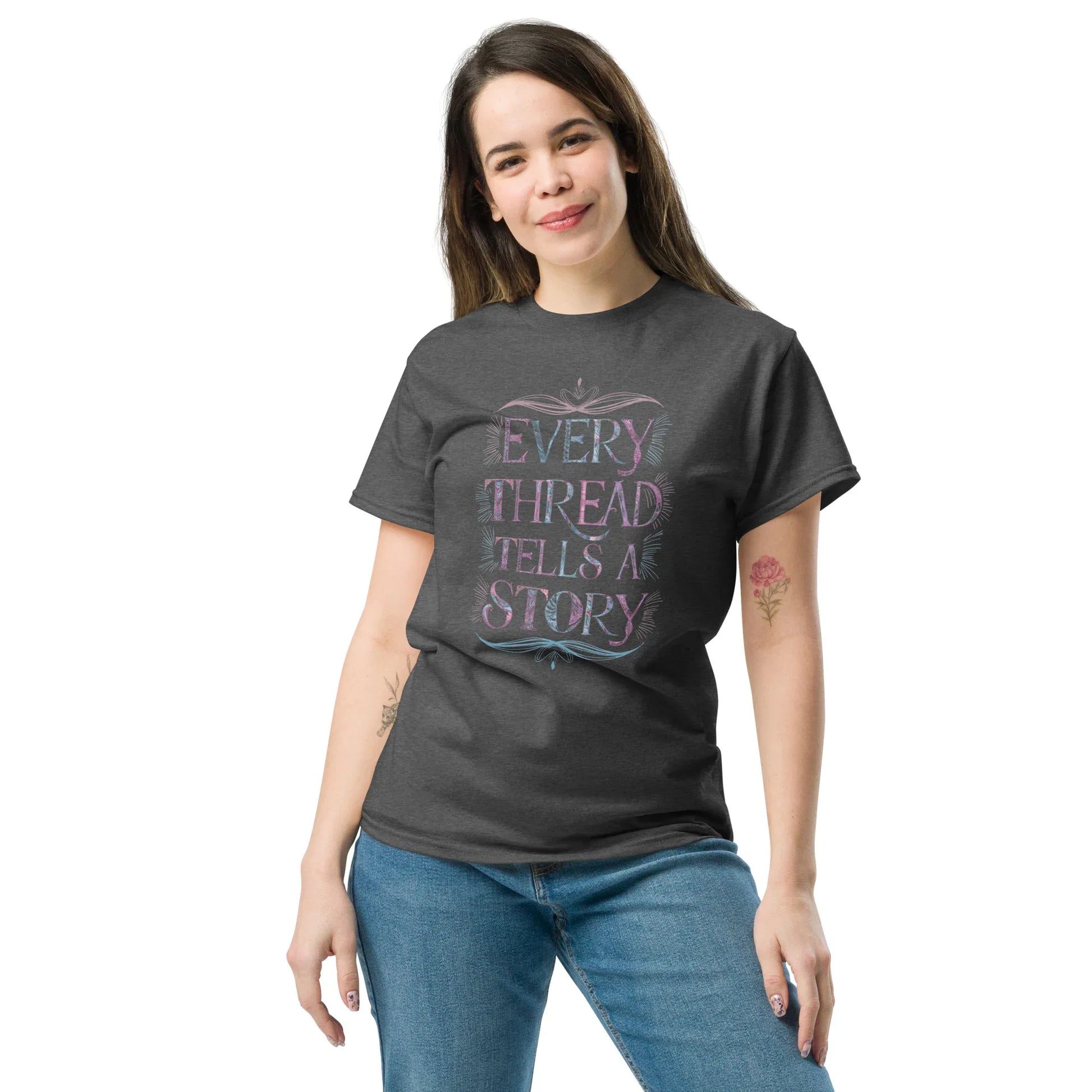 Women's Classic Tee | Every Thread Tells A Story - AwRans Clothing