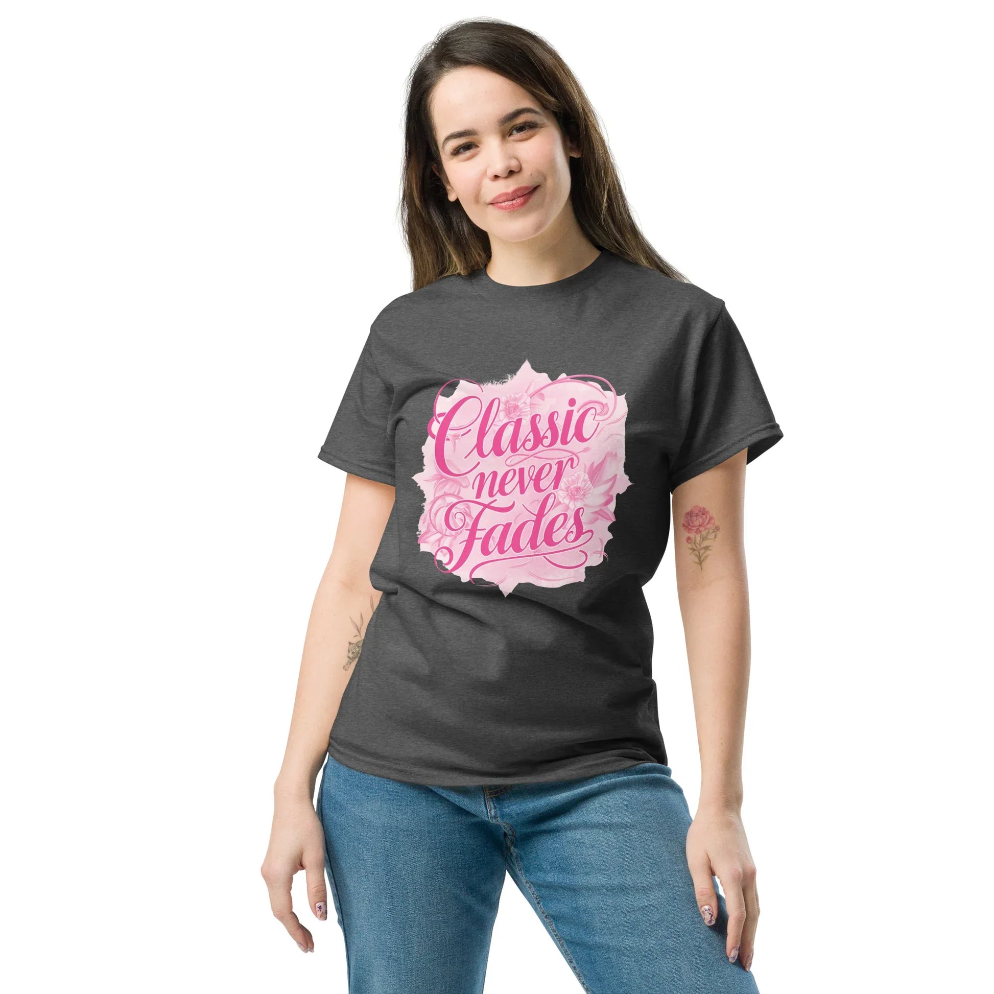 Women's Classic Tee | Classic Never Fades - AwRans Clothing