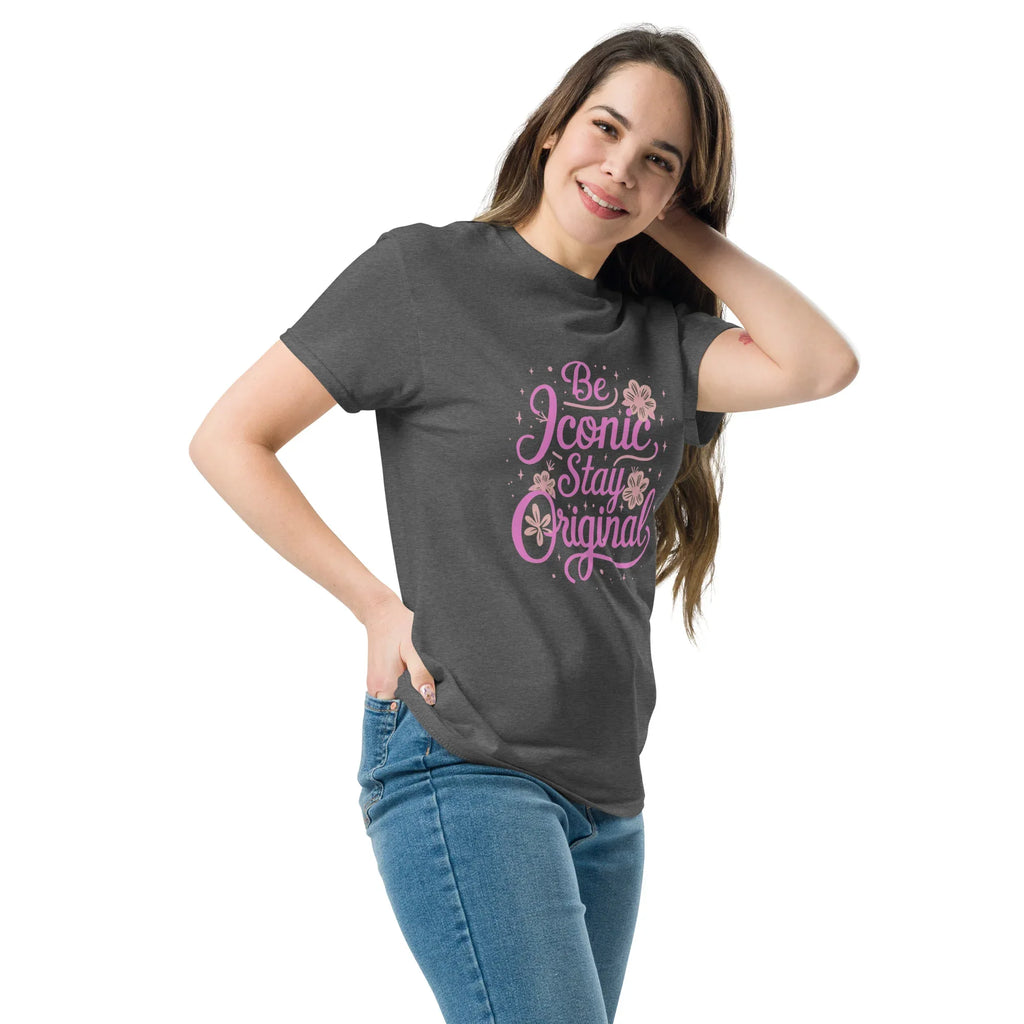 Women's Classic Tee | Be Iconic,Stay Original - AwRans Clothing