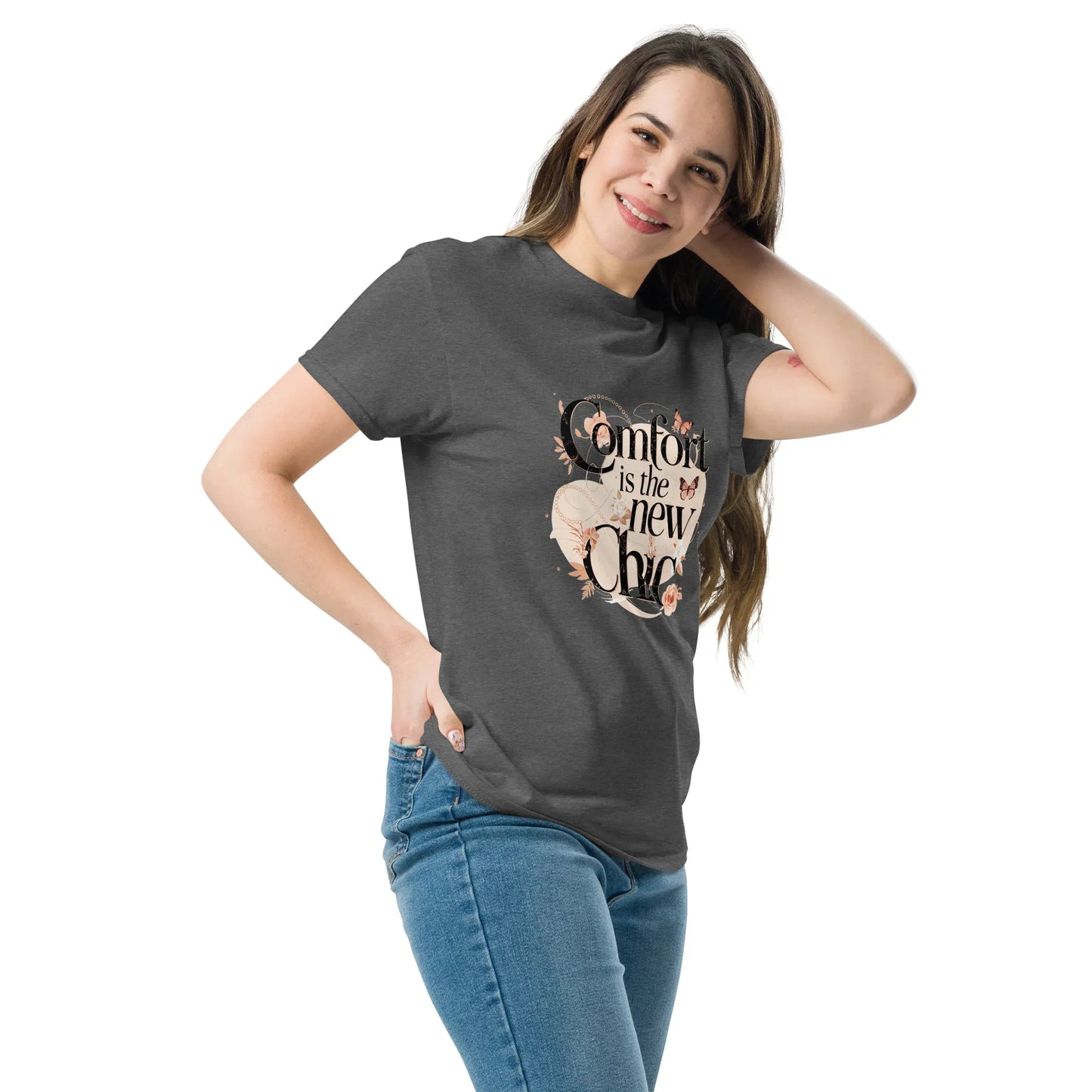 Women's Classic Tee | Comfort Is The New Chic - AwRans Clothing