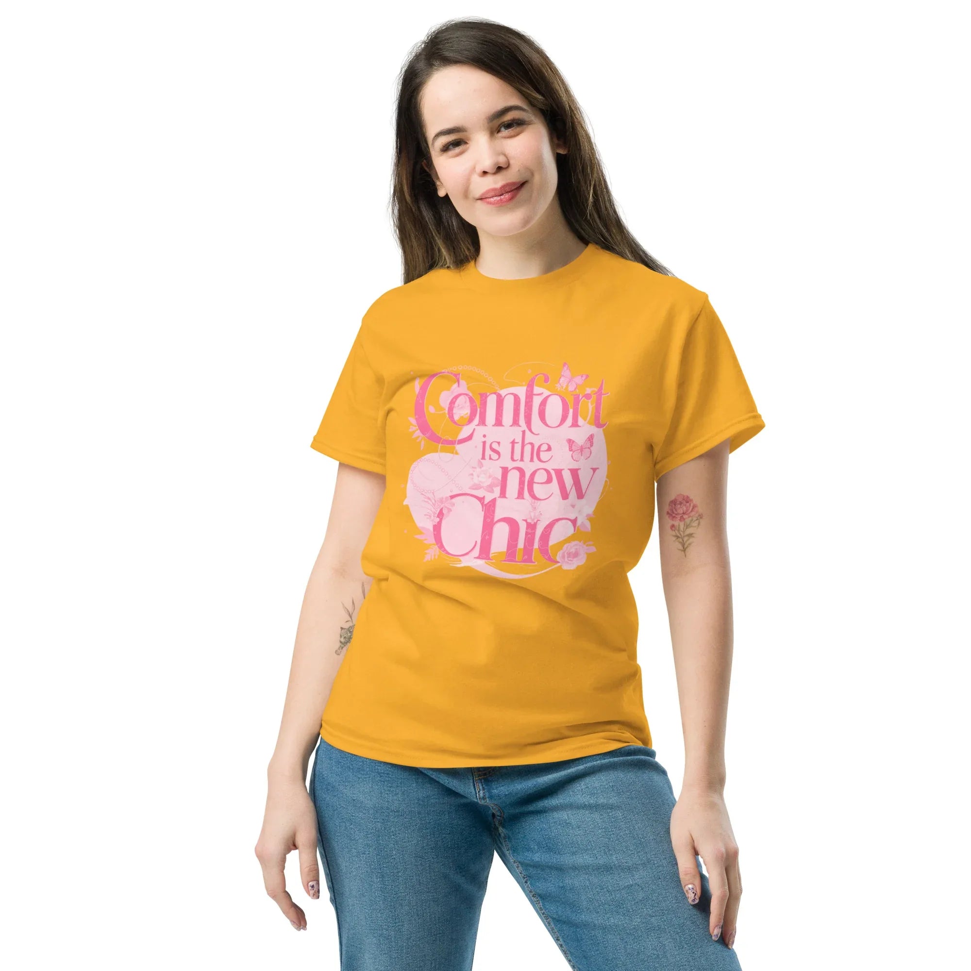 Women's Classic Tee | Comfoert Is The New Chic - AwRans Clothing