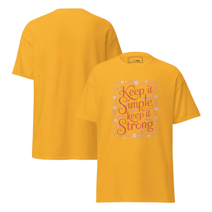 Women's Classic Tee | Keep It Simple Keep It Strong - AwRans Clothing
