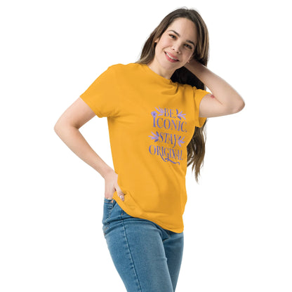 Women's Classic Tee | Be Iconic,Stay Original - AwRans Clothing