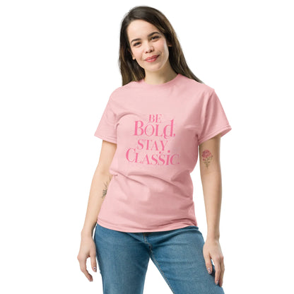 Women's Classic Tee | Be Bold,Stay Classic - AwRans Clothing