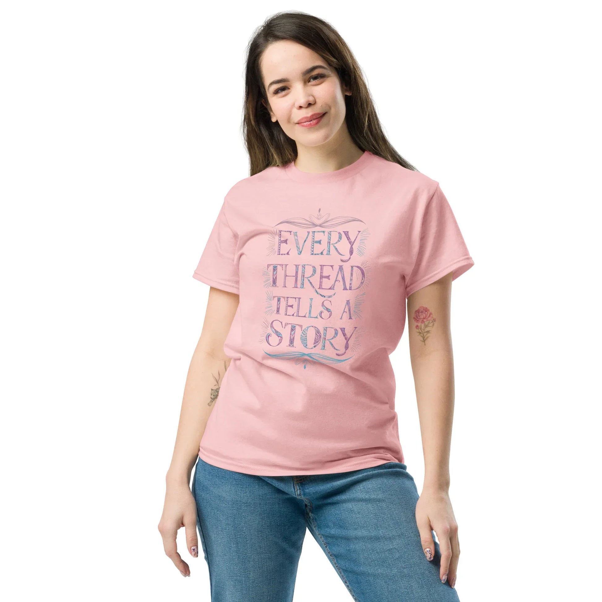 Women's Classic Tee | Every Thread Tells A Story - AwRans Clothing