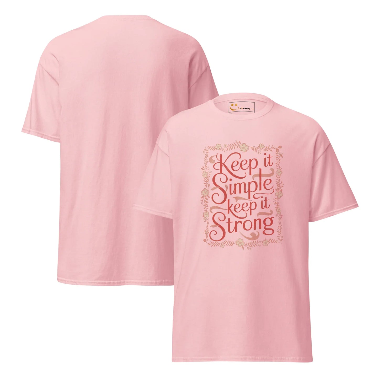 Women's Classic Tee | Keep It Simple Keep It Strong - AwRans Clothing