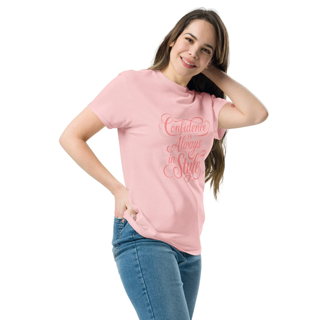 Women's Classic Tee | Confidence Is Always In Style - AwRans Clothing