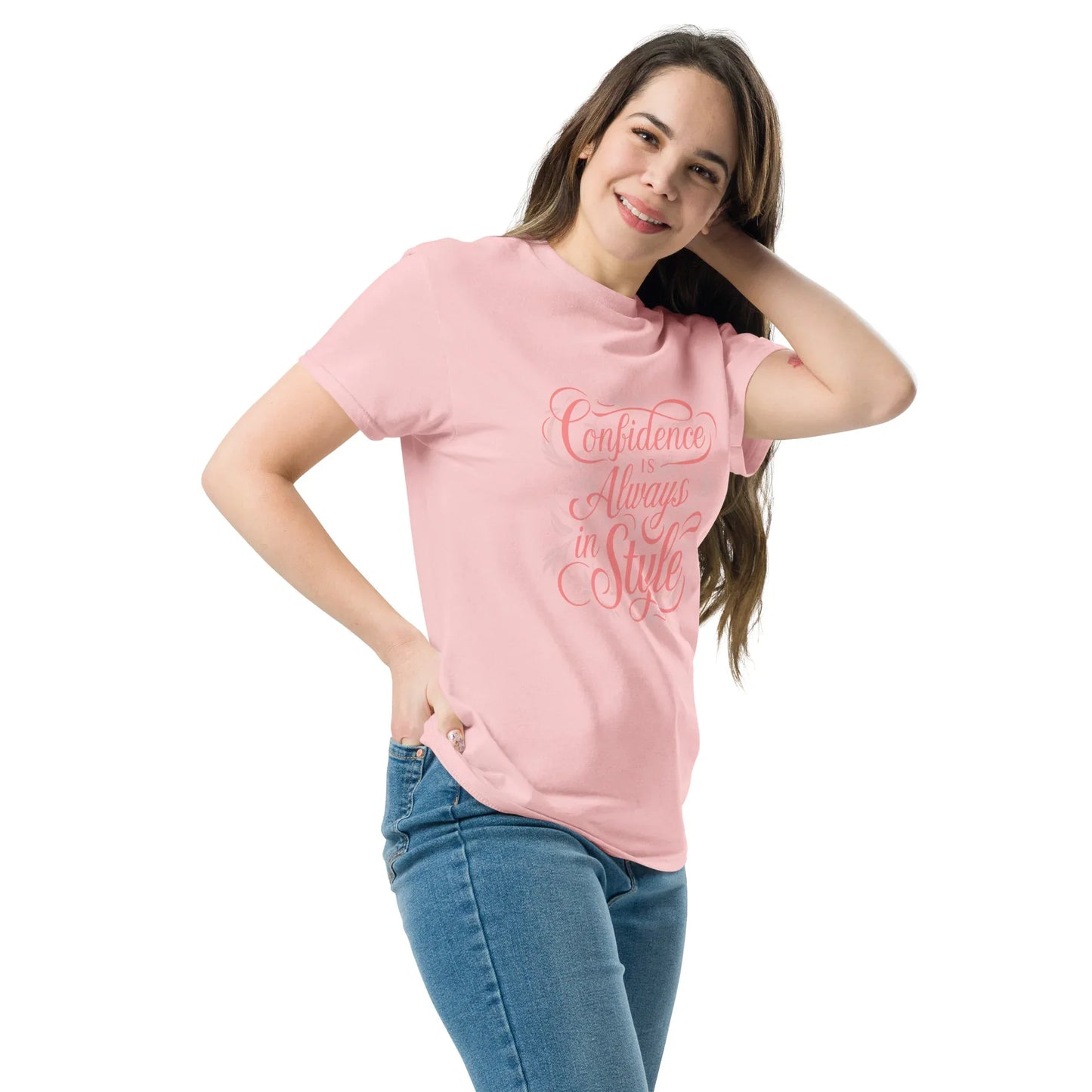 Women's Classic Tee | Confidence Is Always In Style - AwRans Clothing