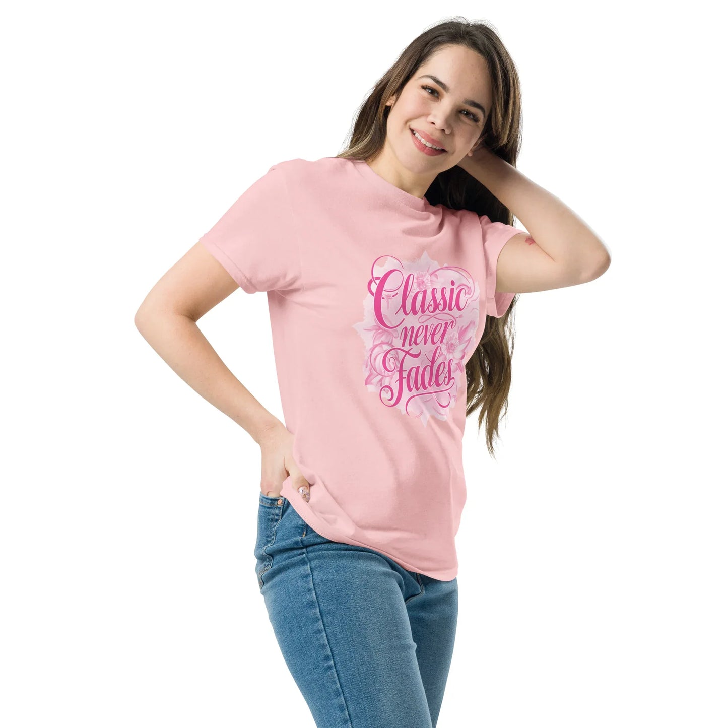 Women's Classic Tee | Classic Never Fades - AwRans Clothing