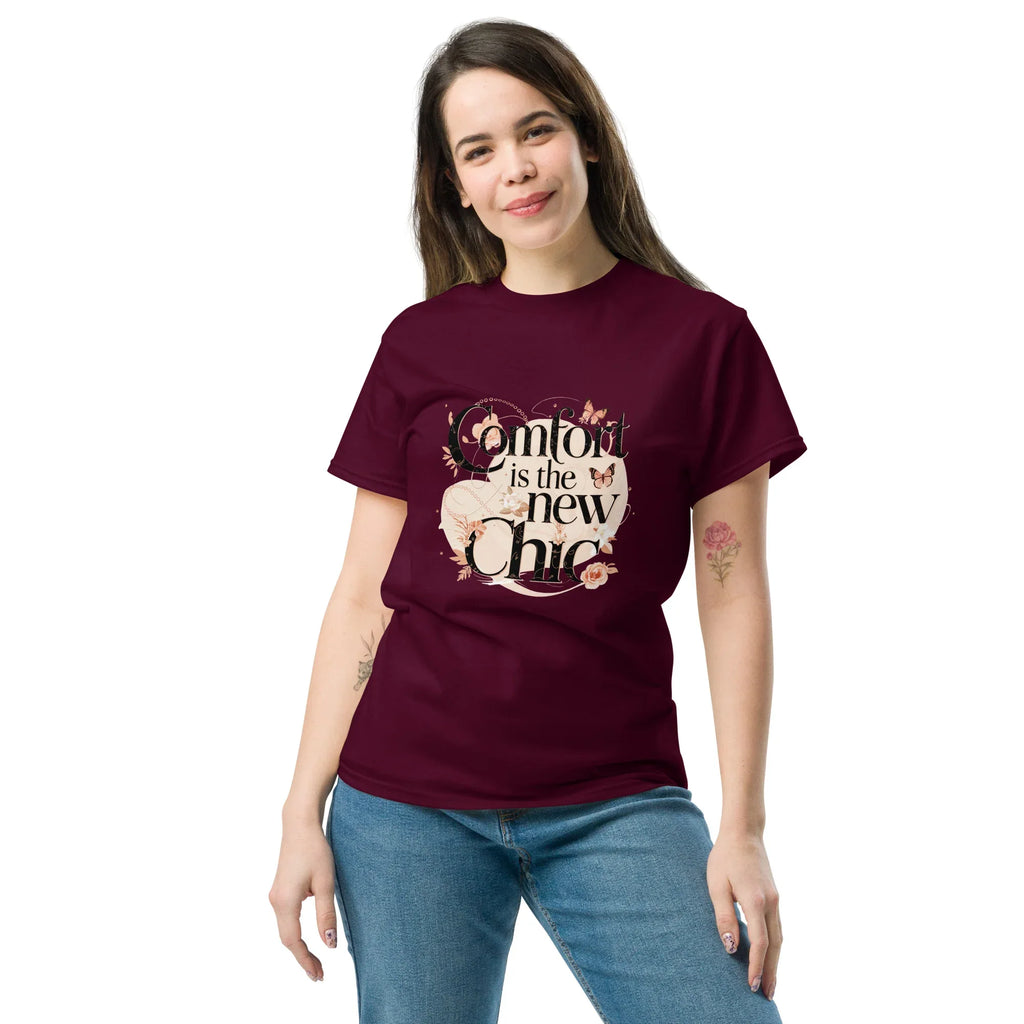 Women's Classic Tee | Comfort Is The New Chic - AwRans Clothing
