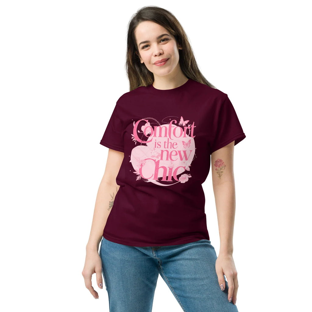 Women's Classic Tee | Comfoert Is The New Chic - AwRans Clothing