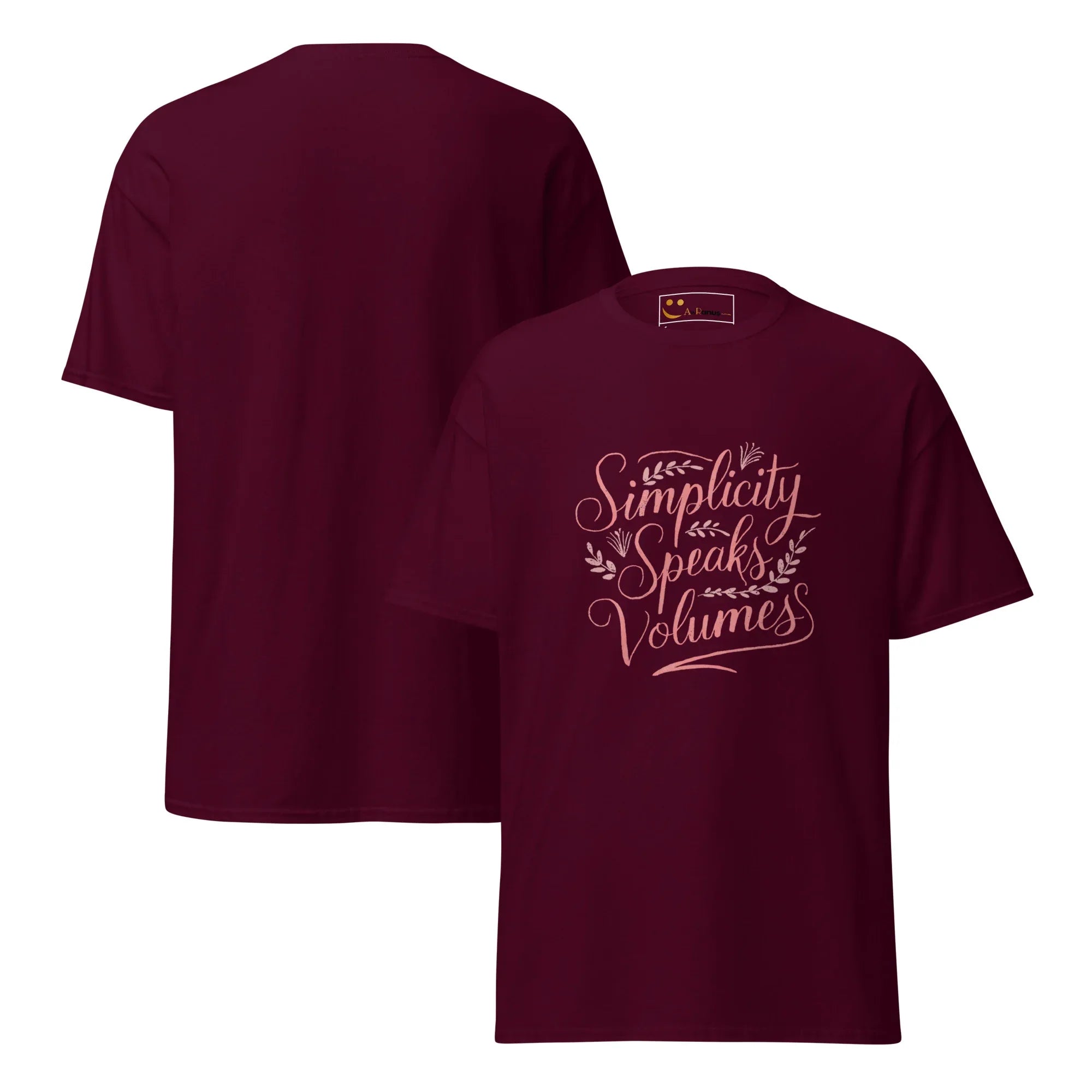 Women's Classic Tee | Simplicity Speaks Valumes - AwRans Clothing