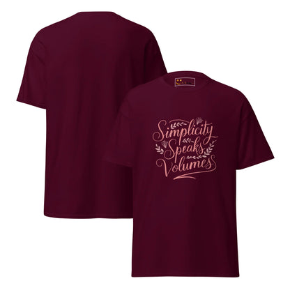 Women's Classic Tee | Simplicity Speaks Valumes - AwRans Clothing