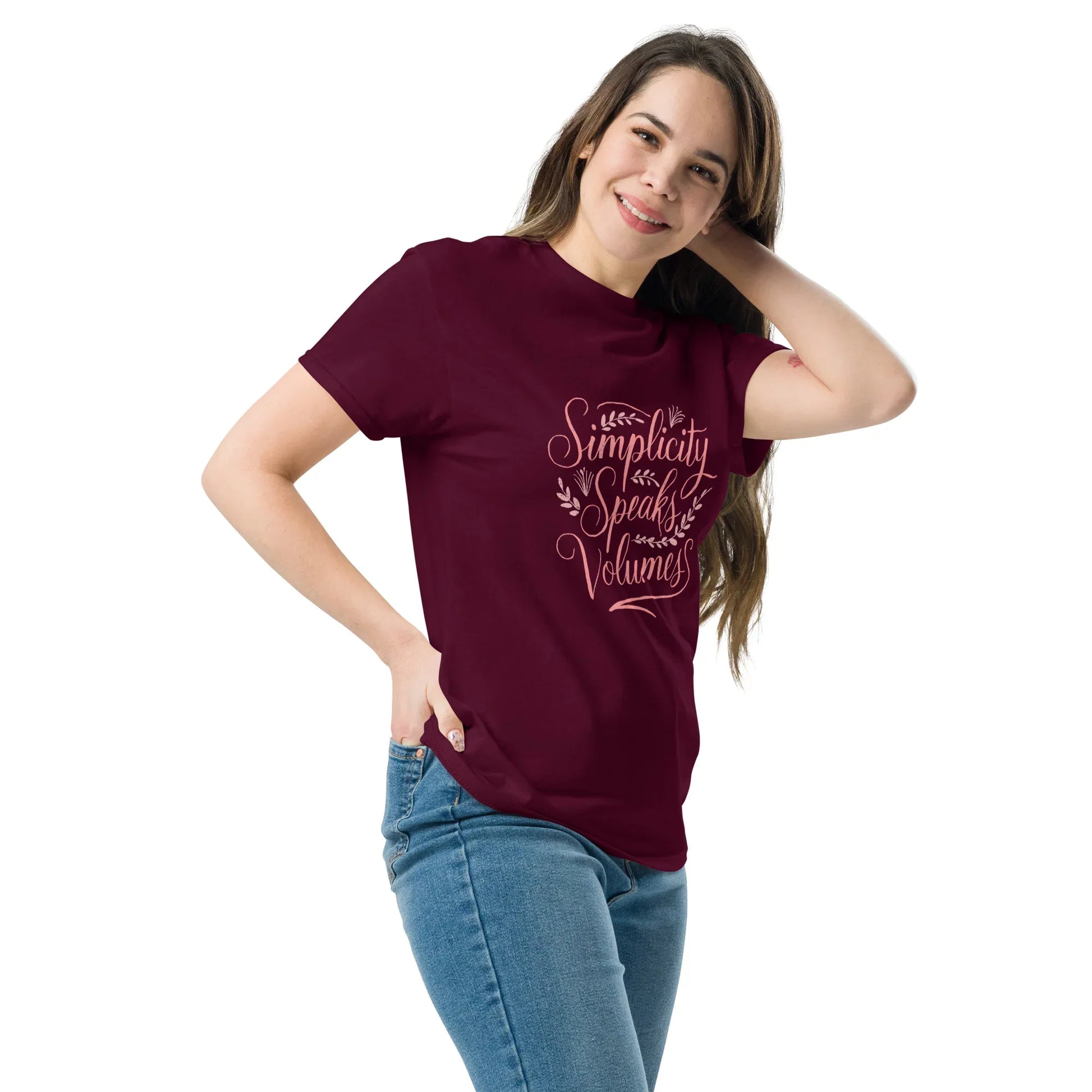 Women's Classic Tee | Simplicity Speaks Valumes - AwRans Clothing
