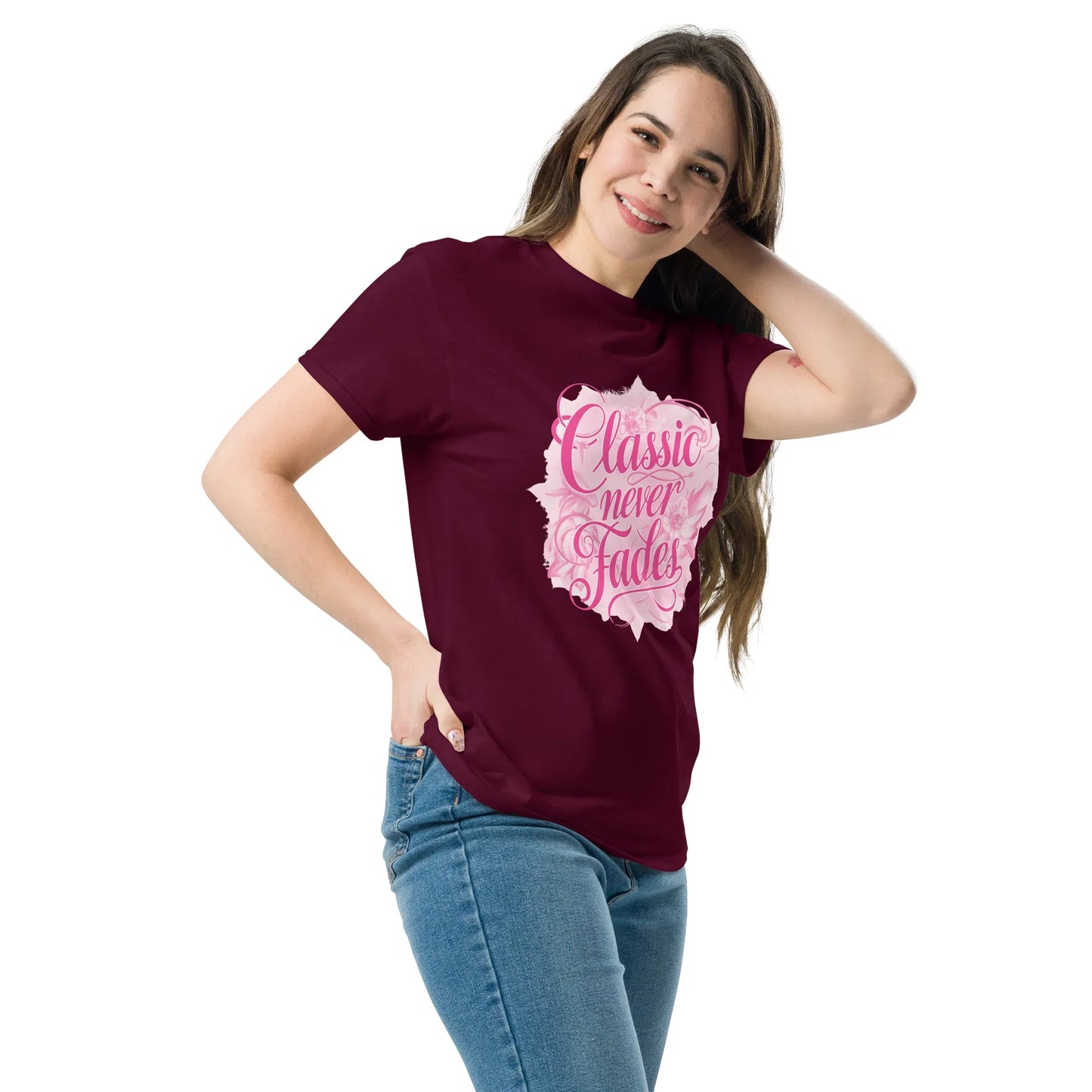 Women's Classic Tee | Classic Never Fades - AwRans Clothing