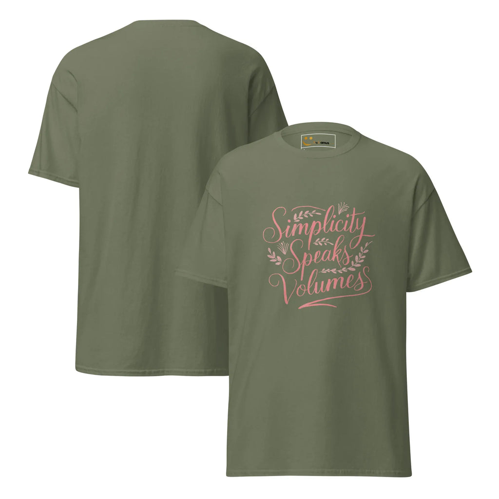 Women's Classic Tee | Simplicity Speaks Valumes - AwRans Clothing