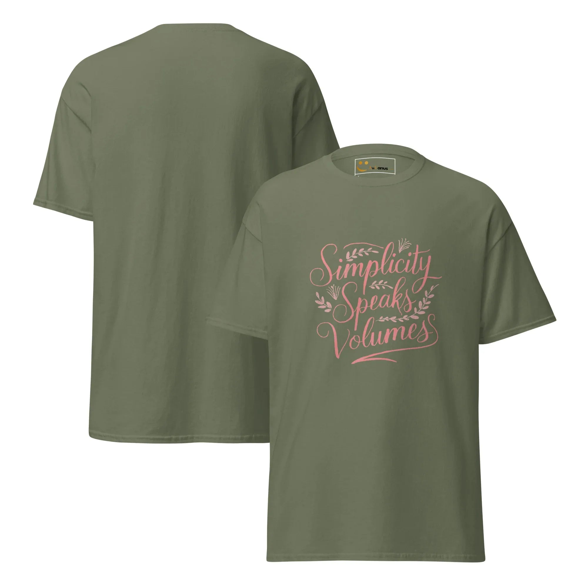 Women's Classic Tee | Simplicity Speaks Valumes - AwRans Clothing