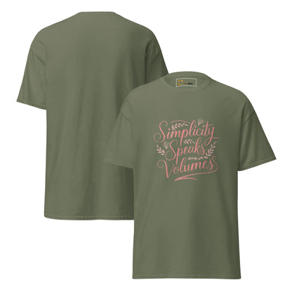 Women's Classic Tee | Simplicity Speaks Valumes - AwRans Clothing