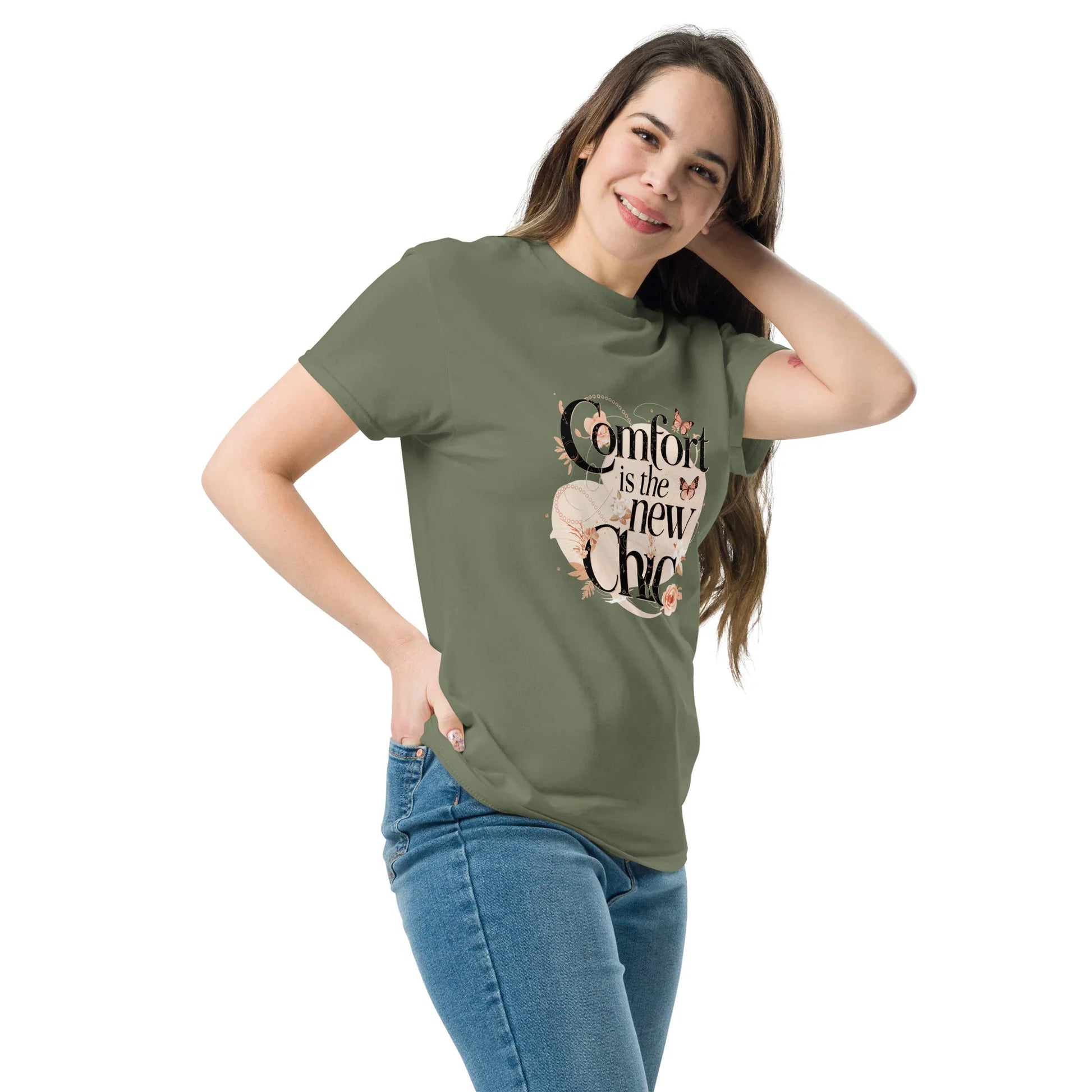 Women's Classic Tee | Comfort Is The New Chic - AwRans Clothing